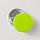 Badge Rond 2,50 Cm Couleur solide de chaux électrique (Devant & derrière)