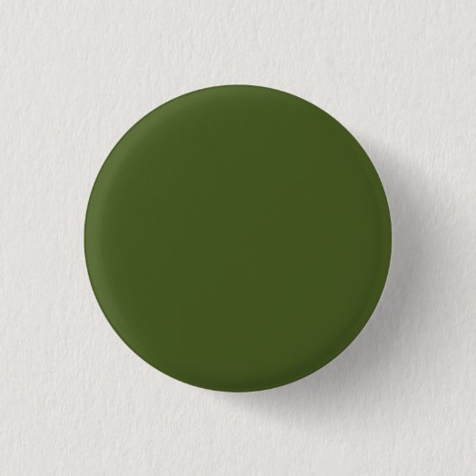 Badge Rond 2,50 Cm Couleur solide verte de mousse foncée (Devant)