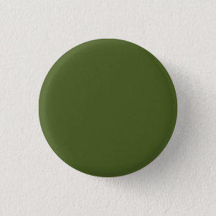 Badge Rond 2,50 Cm Couleur solide verte de mousse foncée