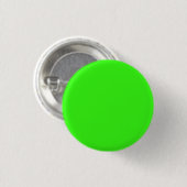 Badge Rond 2,50 Cm Couleur solide verte néon (Devant & derrière)
