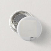 Badge Rond 2,50 Cm Couleurs blanches "Post-Post" Épinglette : Bouton  (Devant & derrière)