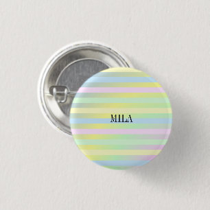 Badge Rond 2,50 Cm Couleurs pastel arc-en-ciel