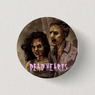 Badge Rond 2,50 Cm Couples morts de romans de coeurs - bouton