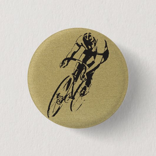 Badge Rond 2,50 Cm Course à vélo (Devant)