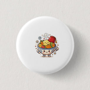 Badge Rond 2,50 Cm Couscous marocain Kawaii - Nourriture traditionnel