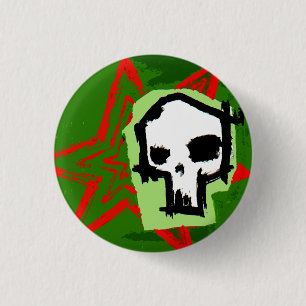 Badge Rond 2,50 Cm Crâne 11
