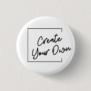 Badge Rond 2,50 Cm Créer votre propre bouton