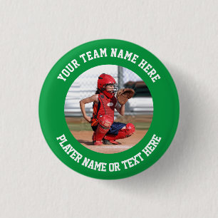 Badge Rond 2,50 Cm Créer votre propre photo d'équipe sportive