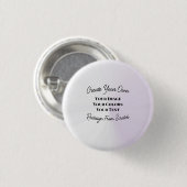 Badge Rond 2,50 Cm Créez votre propre (Devant & derrière)