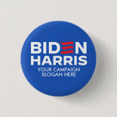Badge Rond 2,50 Cm Créez votre propre Biden Harris 2024 (Devant)