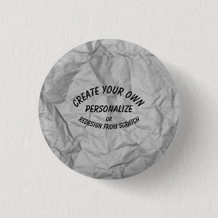 Badge Rond 2,50 Cm Créez votre propre conception personnalisée