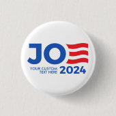 Badge Rond 2,50 Cm Créez votre propre Joe Biden 2024 (Devant)