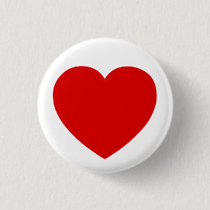 Badge Rond 2,50 Cm Créez votre propre Jour des Valentines du Coeur Ro