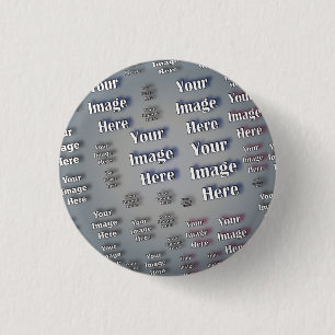 Badge Rond 2,50 Cm 🤍 Créez votre propre Modèle personnalisé