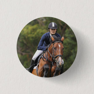 Badge Rond 2,50 Cm Créez Votre Propre Photo Équestre De Cheval Person