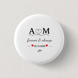 Badge Rond 2,50 Cm Créez Votre Propre Promotion de Marque Simple