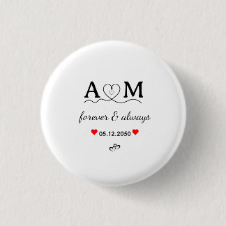 Badge Rond 2,50 Cm Créez Votre Propre Promotion de Marque Simple