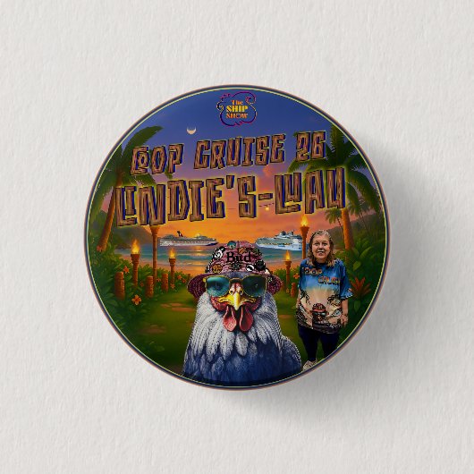 Badge Rond 2,50 Cm Croisière Coop 26 (Devant)