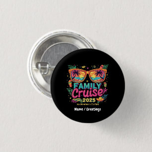 Badge Rond 2,50 Cm Croisière en famille 2025 Créer des souvenirs ense