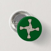 Badge Rond 2,50 Cm croix de Sainte-Brigide (Devant & derrière)
