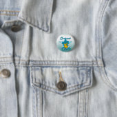 Badge Rond 2,50 Cm Croquet Chick #7 (En situation)