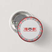 Badge Rond 2,50 Cm Cross-stitch (Devant & derrière)