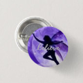 Badge Rond 2,50 Cm Croyez (Devant & derrière)