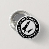 Badge Rond 2,50 Cm Cryptohelix - Roquettes Ghosts (Devant & derrière)