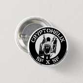 Badge Rond 2,50 Cm Cryptohelix - SFxSF (Devant & derrière)