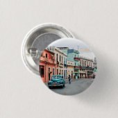Badge Rond 2,50 Cm Cuba (Devant & derrière)