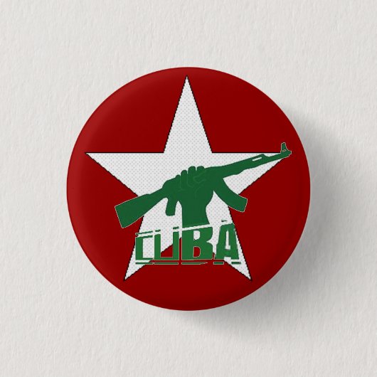 BADGE ROND 2,50 CM CUBA (Devant)
