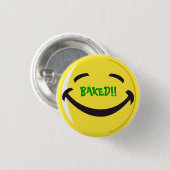Badge Rond 2,50 Cm Cuit au four (Devant & derrière)