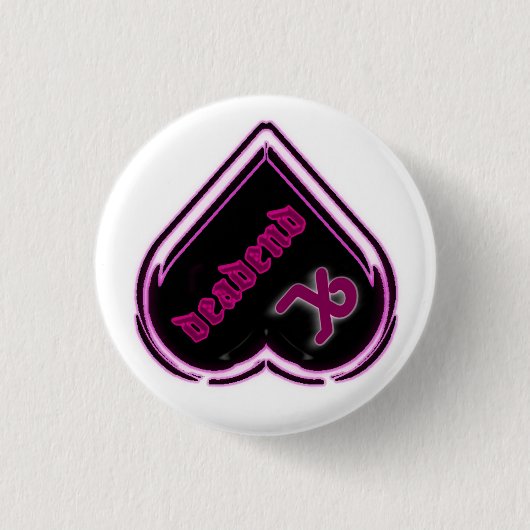 Badge Rond 2,50 Cm cul-de-sac-inclinaison (Devant)