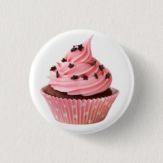 Badge Rond 2,50 Cm Cupcake (Devant)