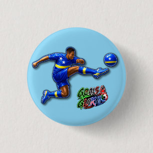 Badge Rond 2,50 Cm Curaçao