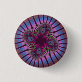 Badge Rond 2,50 Cm Custom Burgundy (Devant)