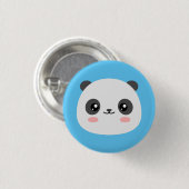 Badge Rond 2,50 Cm Cute Panda (Devant & derrière)