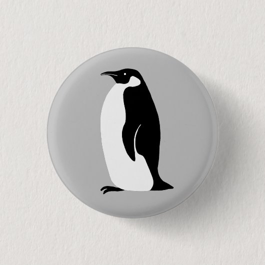 Badge Rond 2,50 Cm Cute Penguin (Devant)