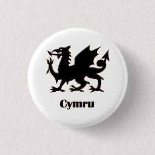 Badge Rond 2,50 Cm Cymru, Wales pin