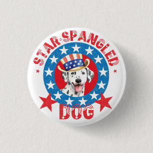 Badge Rond 2,50 Cm Dalmatie patriotique