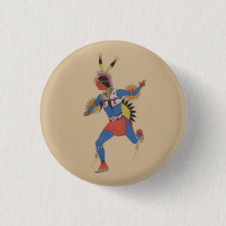 Badge Rond 2,50 Cm Danse de guerre (ou Le coureur)
