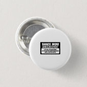 Badge Rond 2,50 Cm Danse Maman Faire-part (Devant & derrière)
