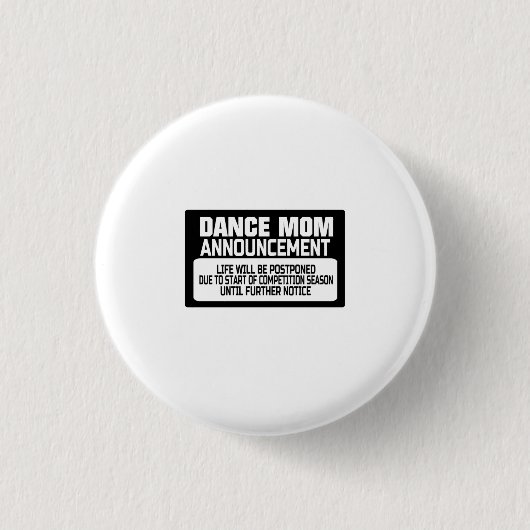 Badge Rond 2,50 Cm Danse Maman Faire-part (Devant)