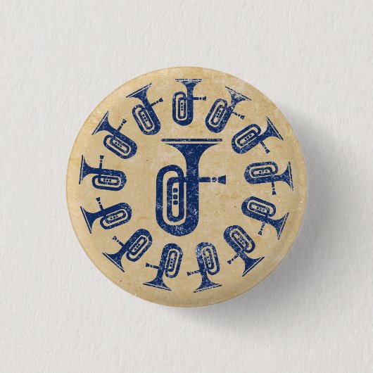 Badge Rond 2,50 Cm Danse tuba (Devant)