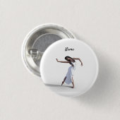 Badge Rond 2,50 Cm Danseuse blanche Thunder_Cove (Devant & derrière)