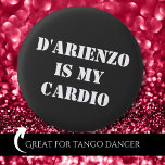Badge Rond 2,50 Cm D'Arienzo est mon cardio Tanguero Argentine Tango<br><div class="desc">Ce bouton extraordinaire Tango fera savoir à tout le monde que vous vivez du tango argentin. Cela rend aussi parfait anniversaire,  Noël,  Saint Valentin ou cadeau de Fête des pères pour le toxicomane Tango. N'hésitez pas à acheter en vrac pour vos amis tango.</div>
