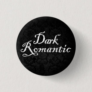 Badge Rond 2,50 Cm Dark Romantic