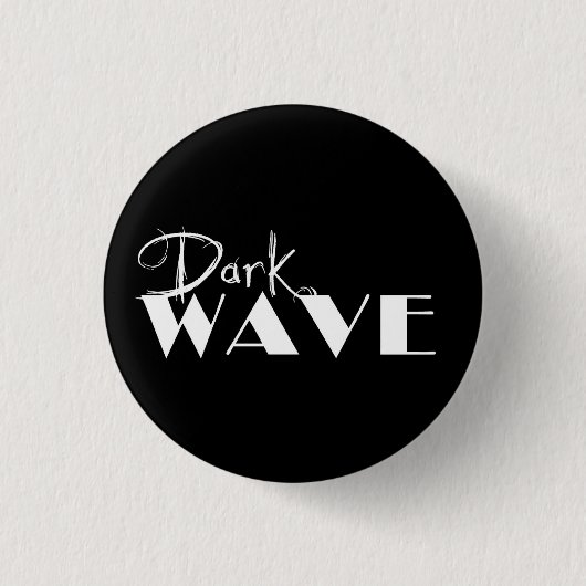Badge Rond 2,50 Cm Dark Wave Button (Devant)