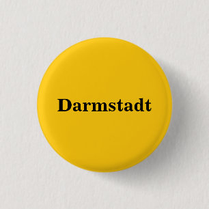 Badge Rond 2,50 Cm Darmstadt Button Gold Gleb