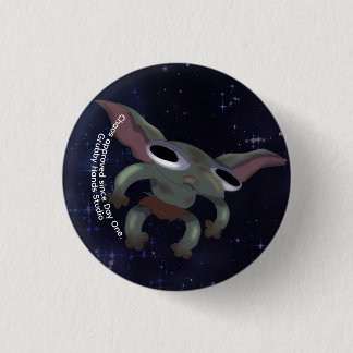 Badge Rond 2,50 Cm Daryl Yeeting Into The Void Button
